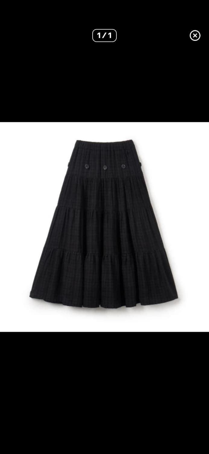MUWM 2way Button Shirring Skirt 상품이미지3