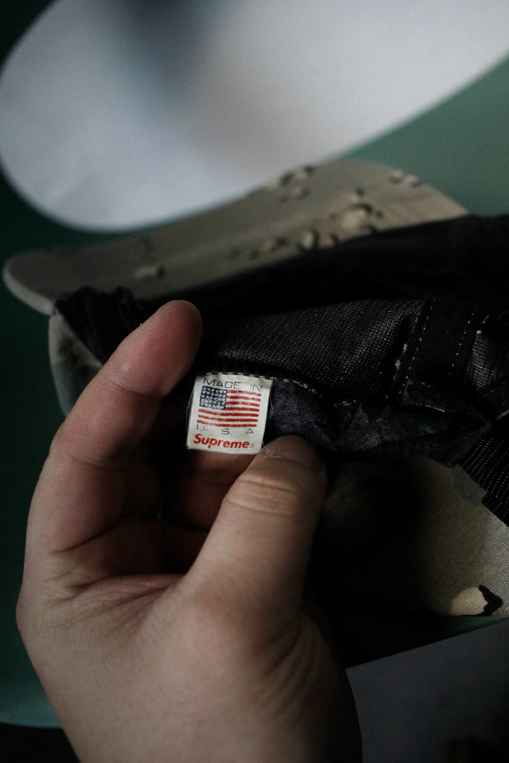 Supreme Camo Camp Cap 상품이미지5