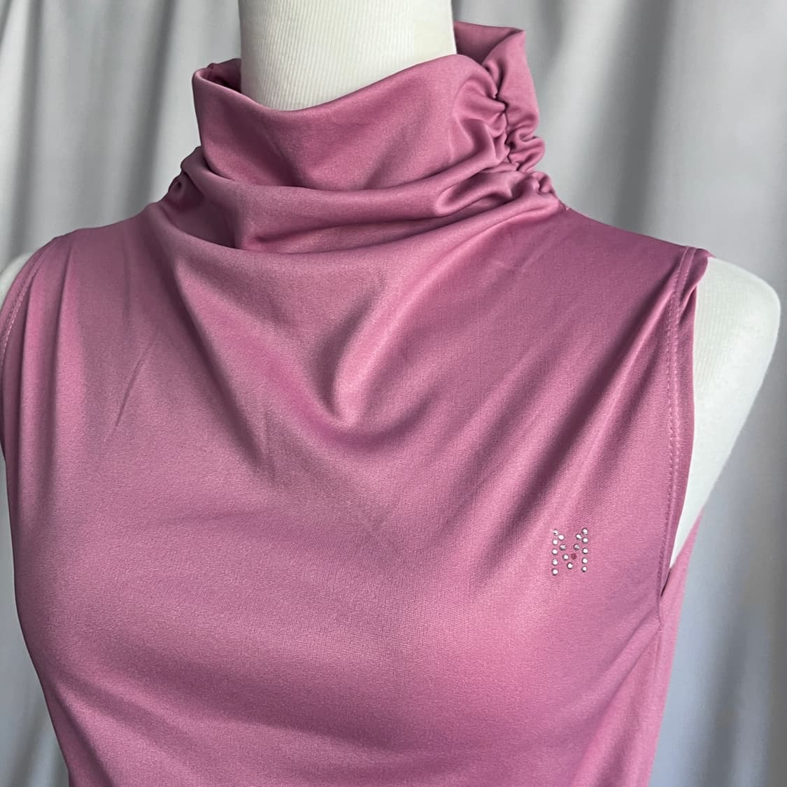 pink halter neck sleeveless 상품이미지3