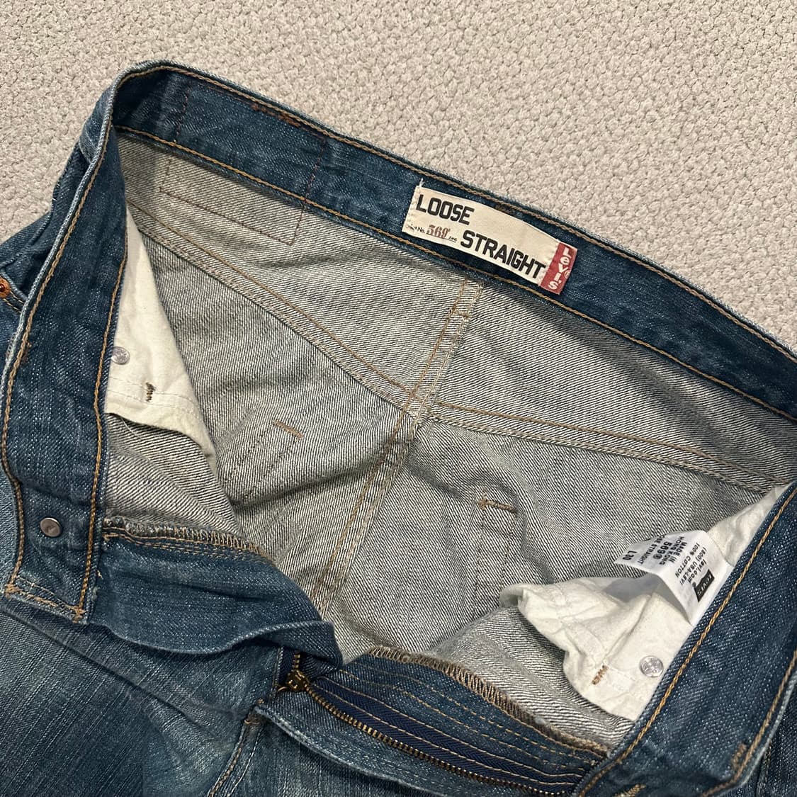 00s 리바이스 569 루즈 스트레이트 데님 상품이미지7
