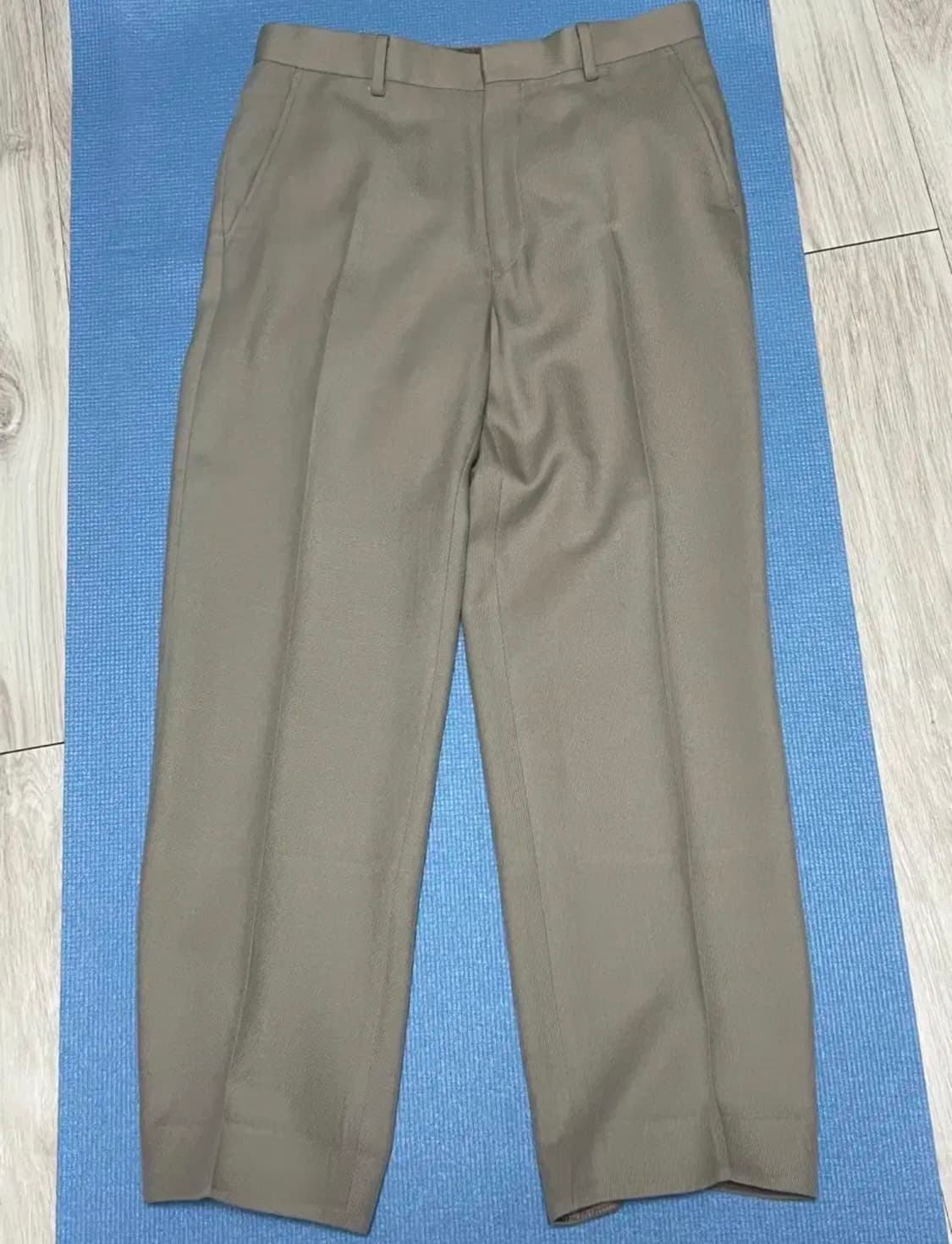 오라리 울 모헤어 와이드 팬츠 상품이미지1