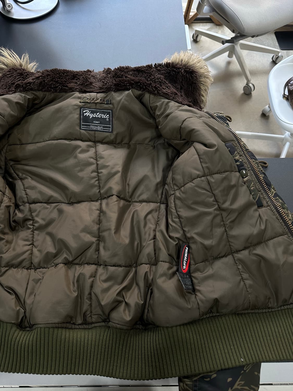 히스테릭글래머 타이거카모 N2b 패딩자켓 상품이미지7