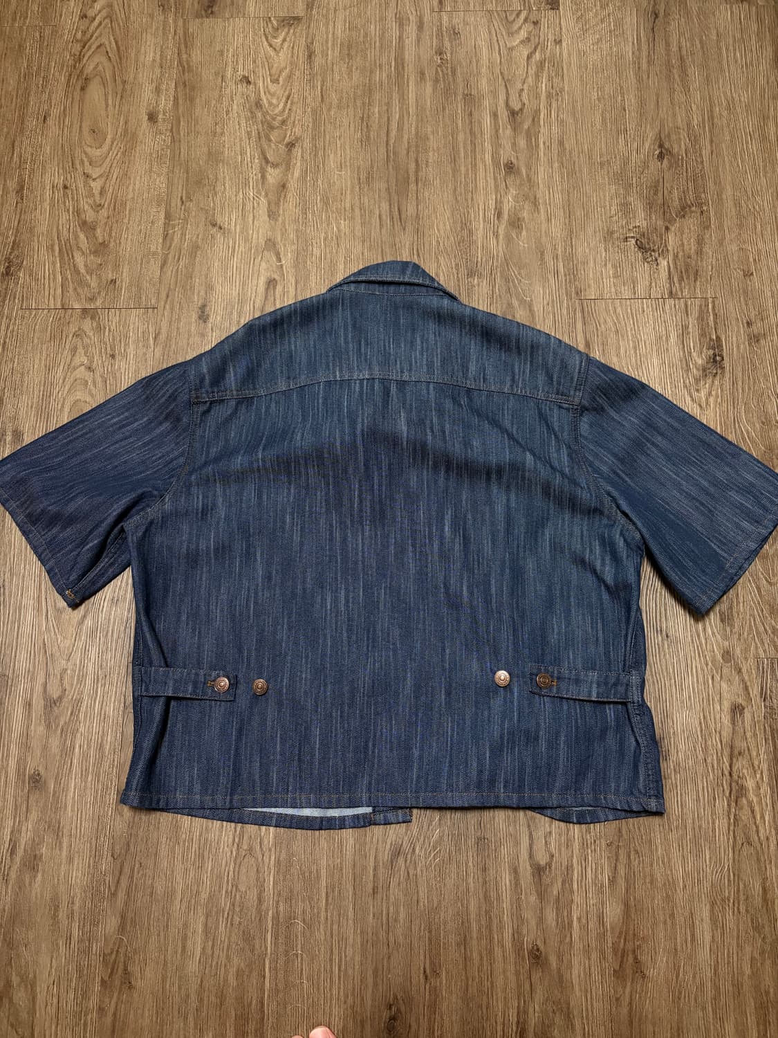 노이스 noice 데님 반팔 자켓 denim half jacket 상품이미지7