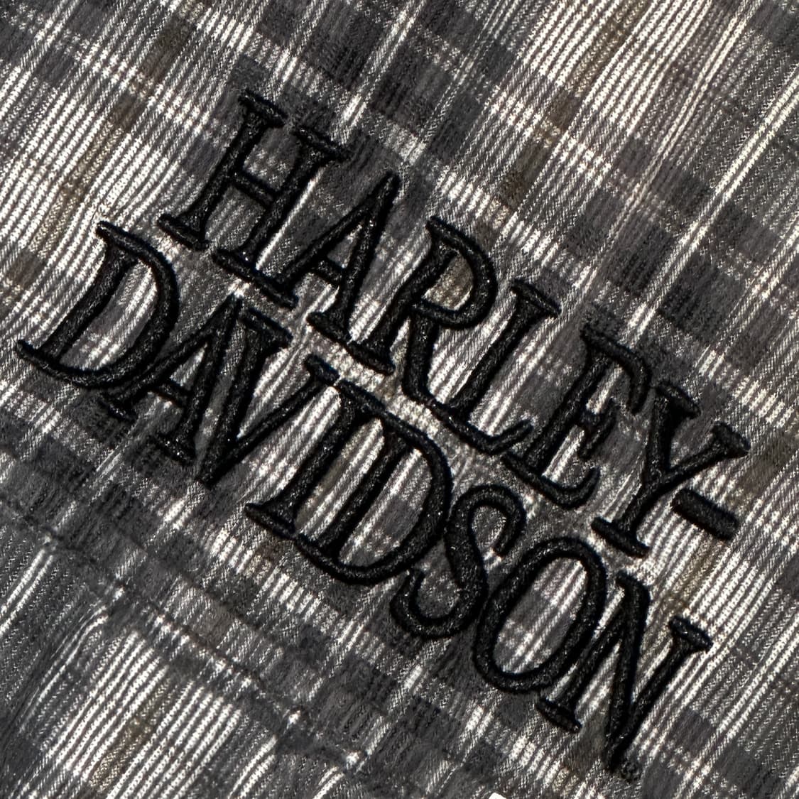 [HARLEY-DAVIDSON] 겉기모 쿠앤크 체크 빈티지 할리셔츠 상품이미지3
