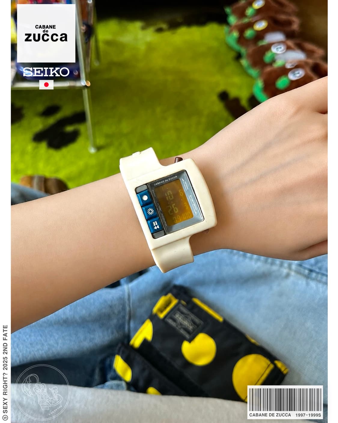 1997-99 CABANE de ZUCCa Chocolat Watch 상품이미지1