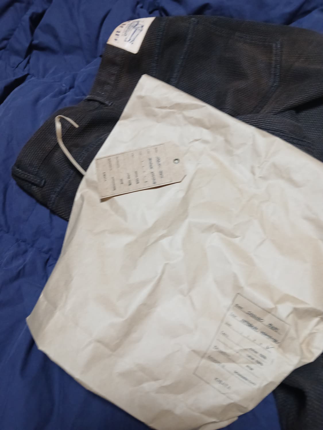 키바타 사시코 팬츠 Sashiko Pants 아티즈널 워싱 데님 5사이즈 상품이미지6