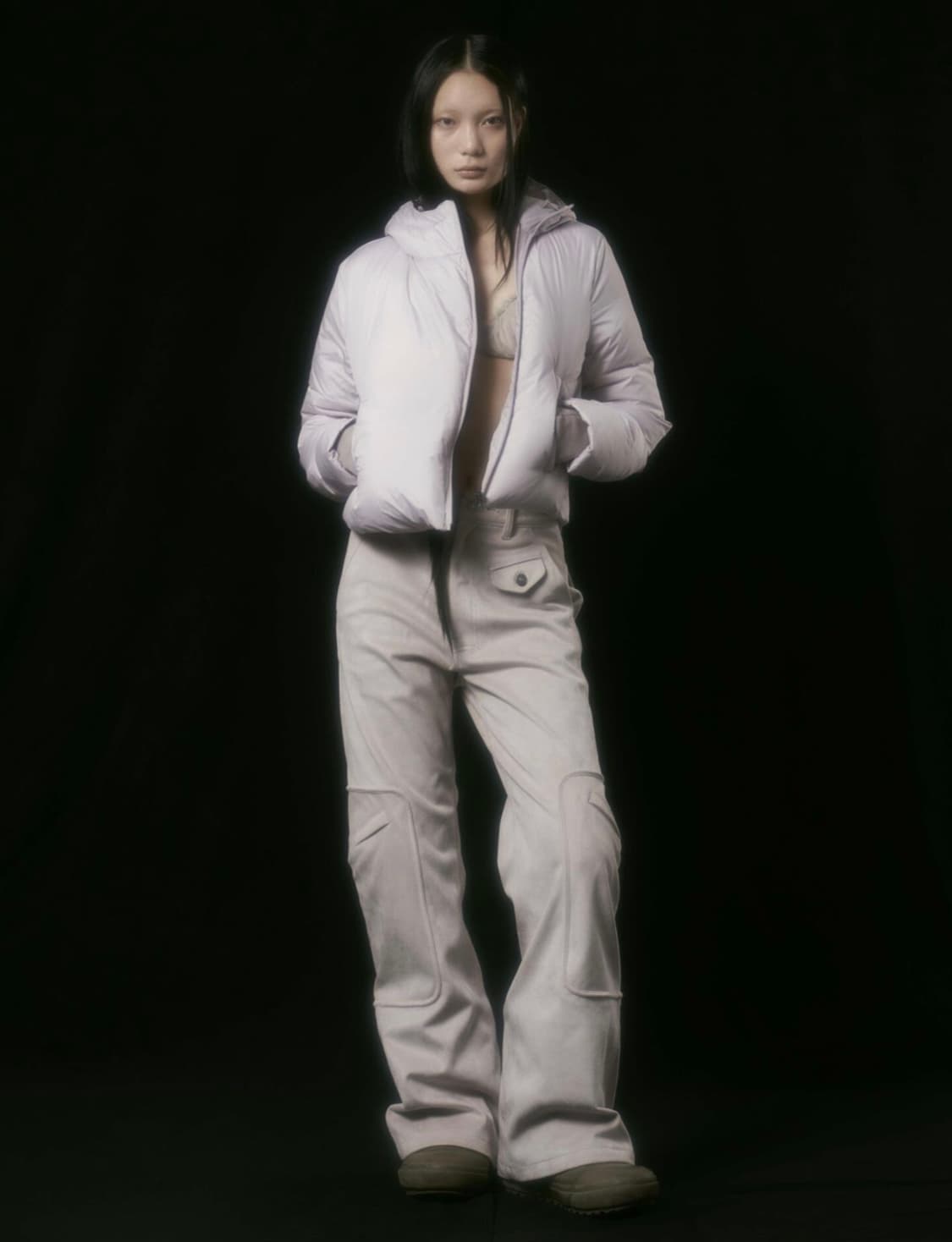 본네 bonnae suade pants 스웨이드 팬츠 애쉬핑크 1사이즈 상품이미지2