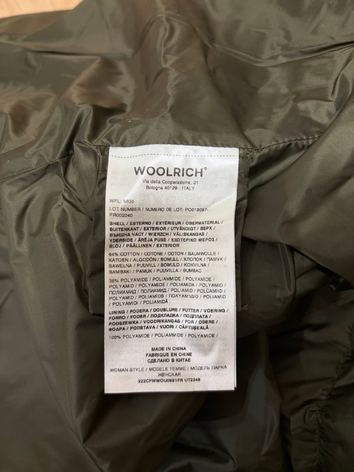 울리치 woolrich 여성 패딩 상품이미지5