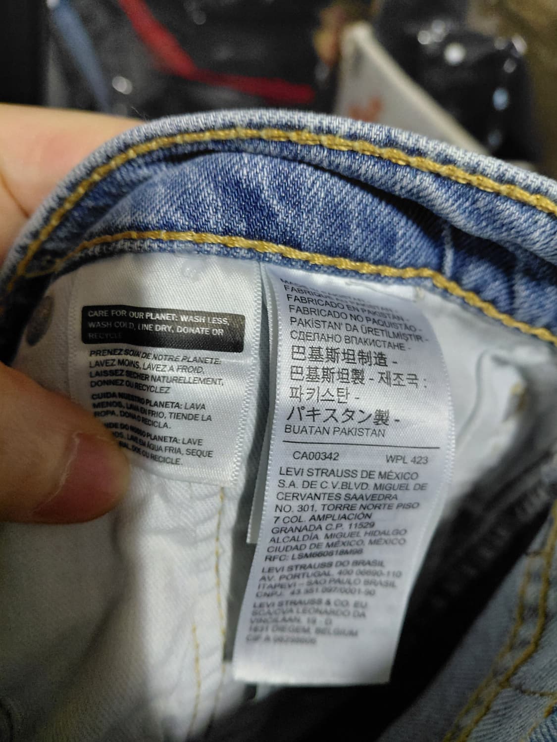 [리바이스511]슬림핏 데님 청바지 32사이즈  상품이미지5