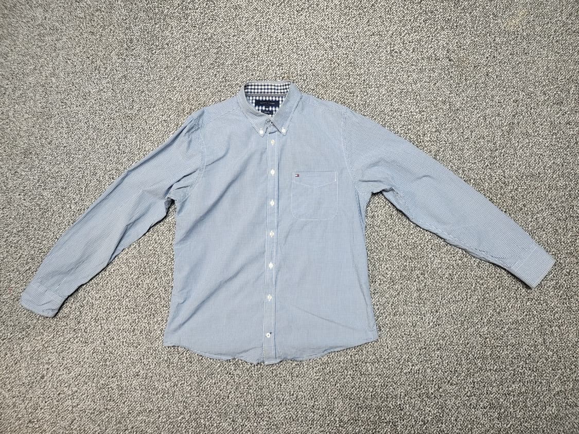 [L] 타미힐피거 슬림핏 체크셔츠 (2909) 상품이미지2