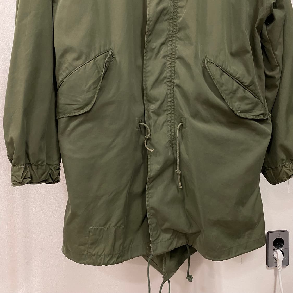 70s 미군 M-65 피쉬테일 개파카 내피포함 상품이미지4