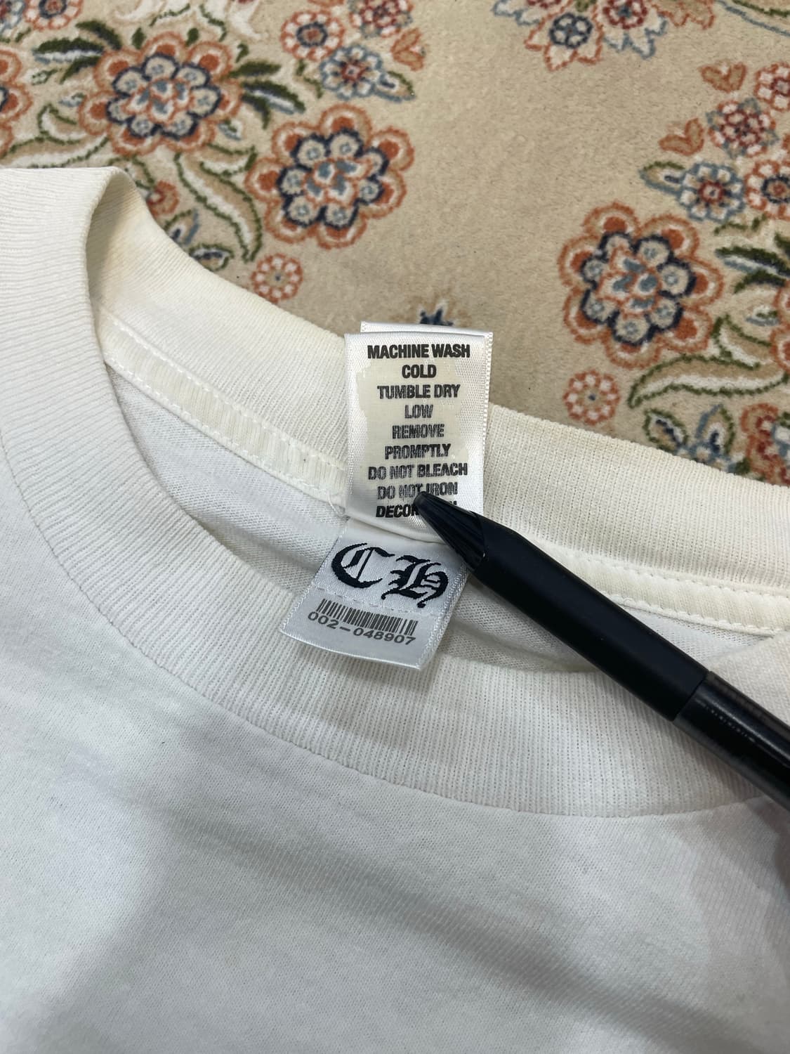 크롬하츠 USA 롱슬리브 티셔츠 L 상품이미지5