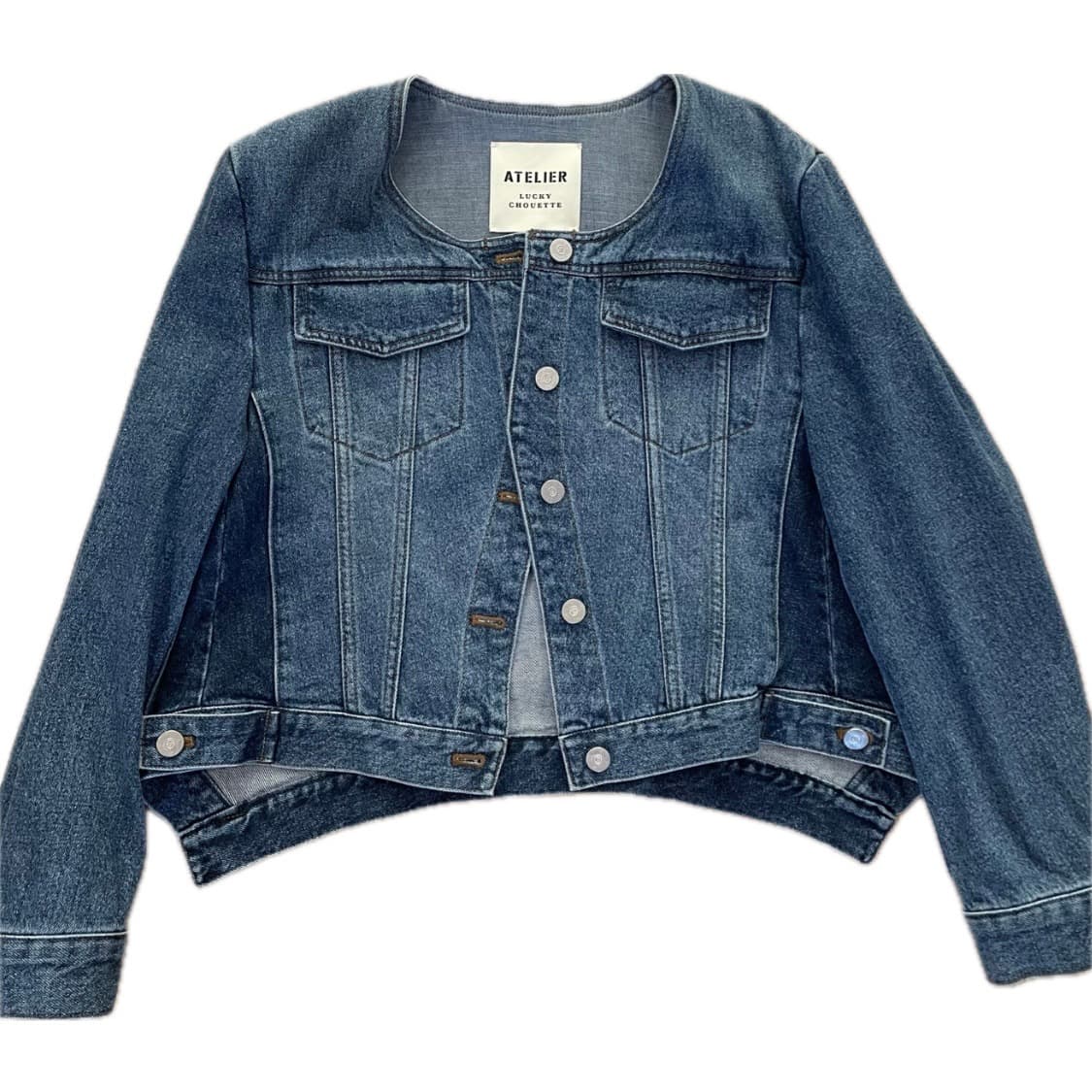 Lucky Chouette 데님자켓 상품이미지1