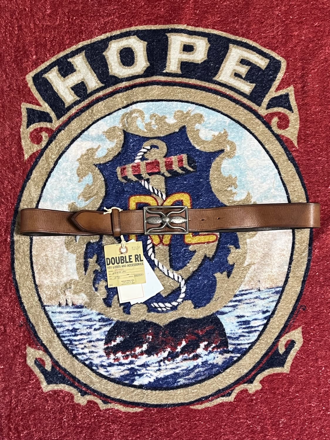 RRL 레더 벨트 더블알엘 상품이미지3