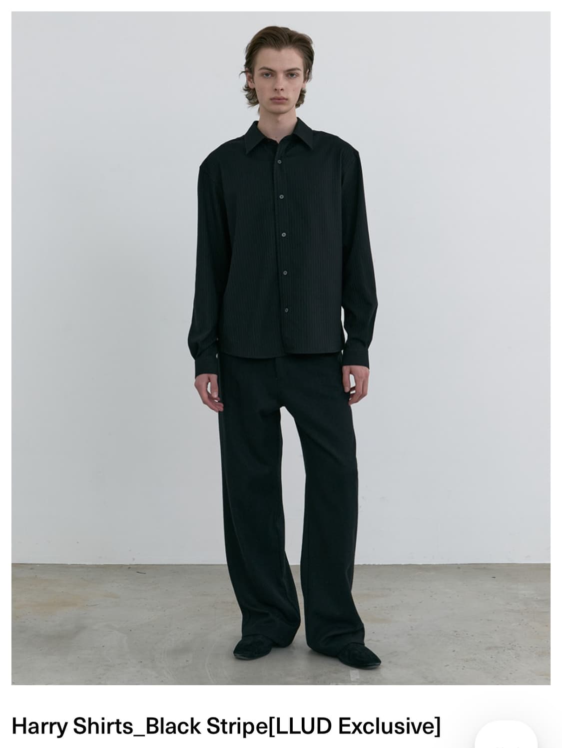 아이엘  aieul Harry Shirts_Black Stripe 50 상품이미지1