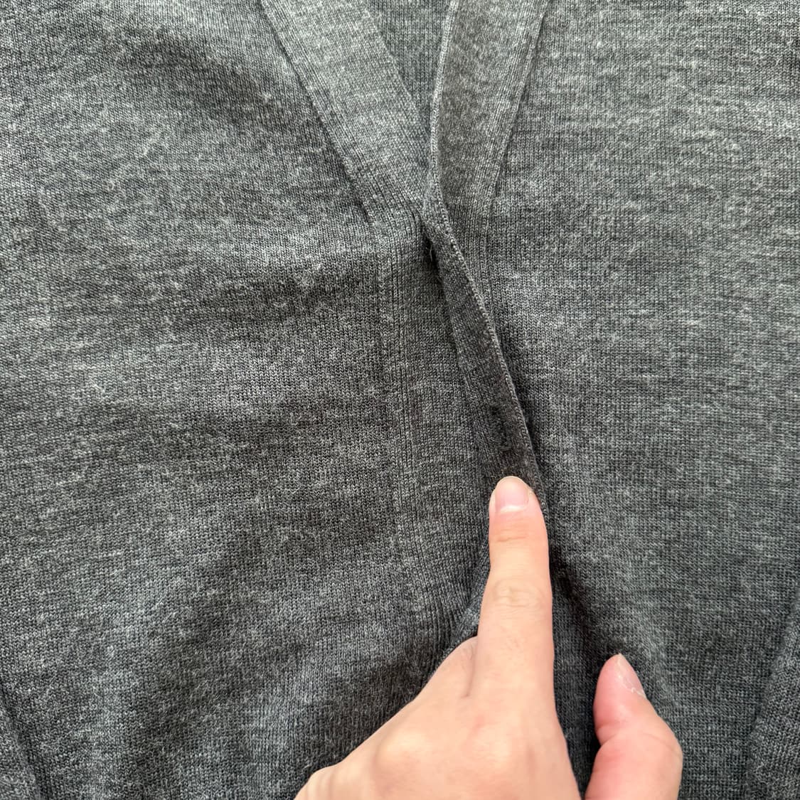 MENS WEAR 일본빈티지 울 니트 벌룬핏 가디건 Xl 105 상품이미지6