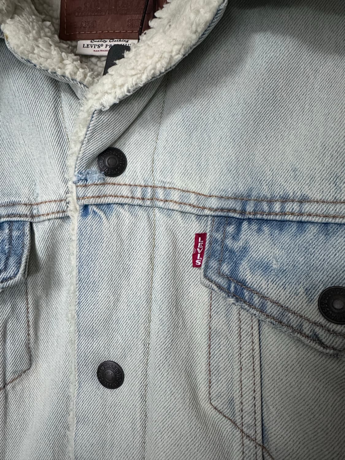 리바이스 릴렉스핏 쉐르파 트러커 상품이미지2