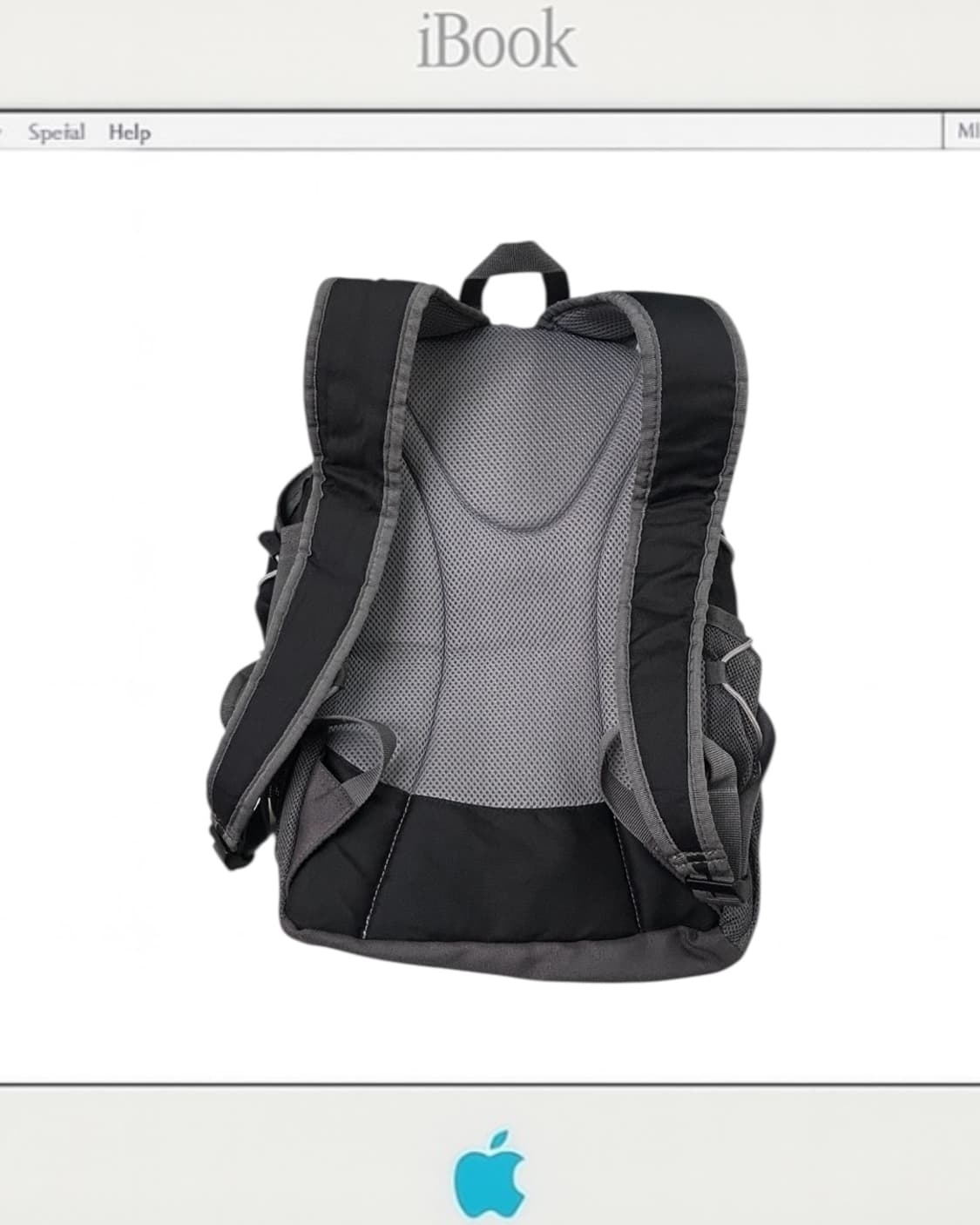 ✔︎ NIKE 블랙 센터 로고 백팩 상품이미지2