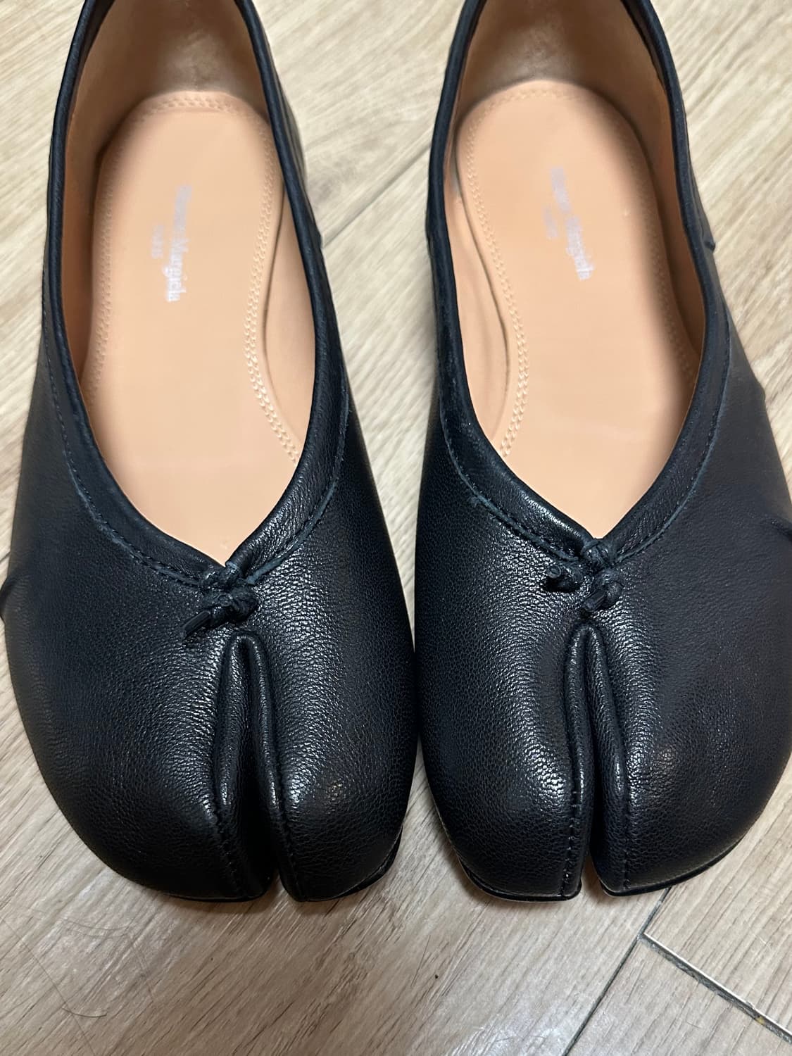 메종 마르지엘라 타비 플랫슈즈 블랙 38 상품이미지2