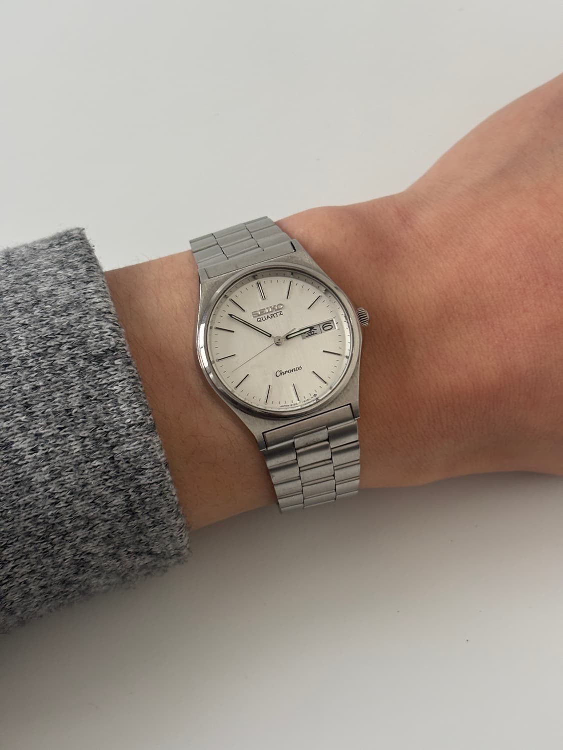 1980s Chronos Silver Quartz 상품이미지9