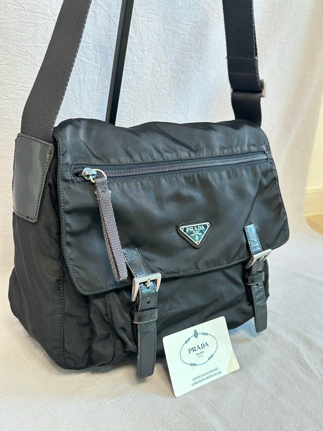 프라다 나일론 포코노 크로스백 메신저백(개런티카드) 상품이미지7