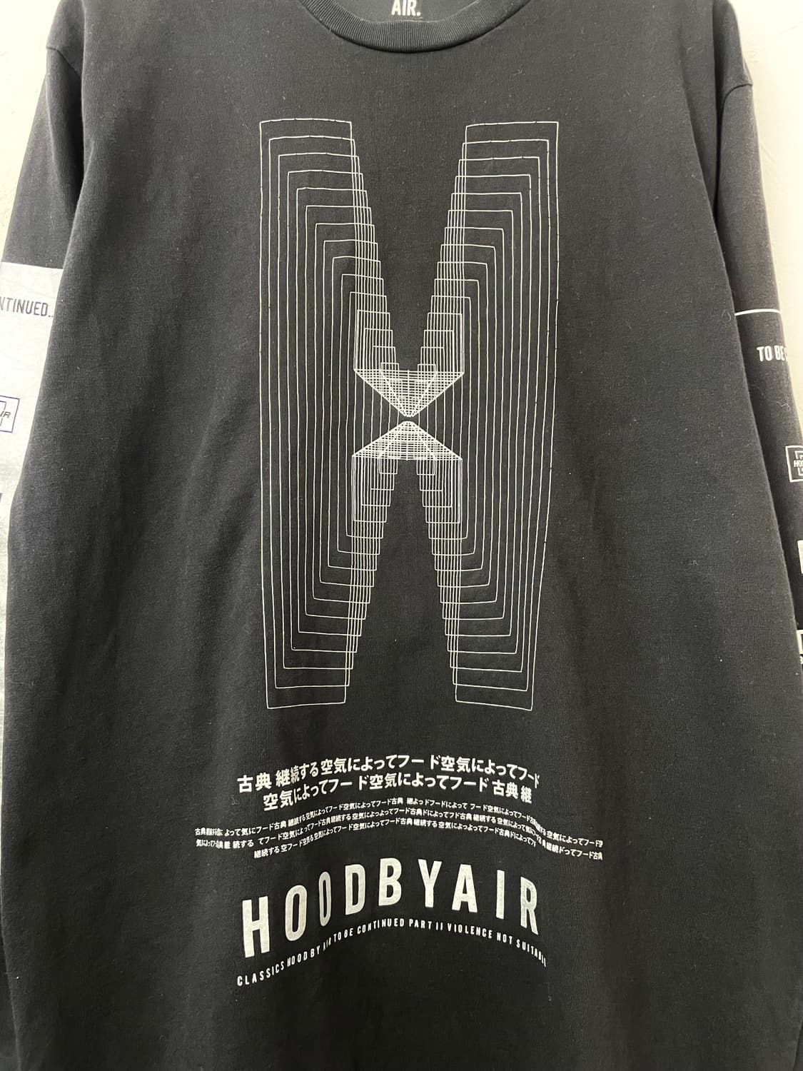HBA 후드바이에어 롱슬리브 상품이미지2