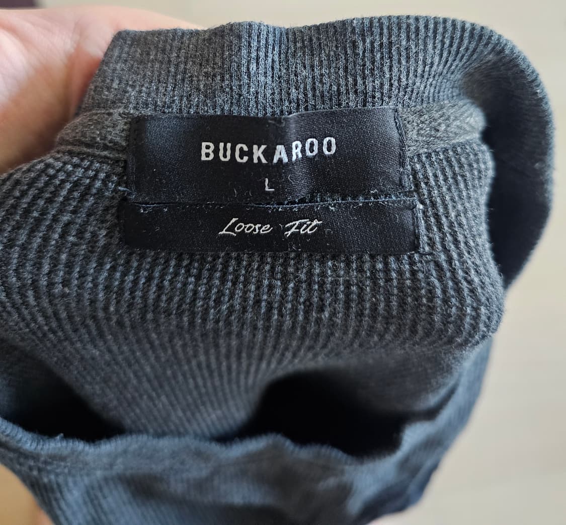 버커루 남성용 롱슬리브 티셔츠 상품이미지3