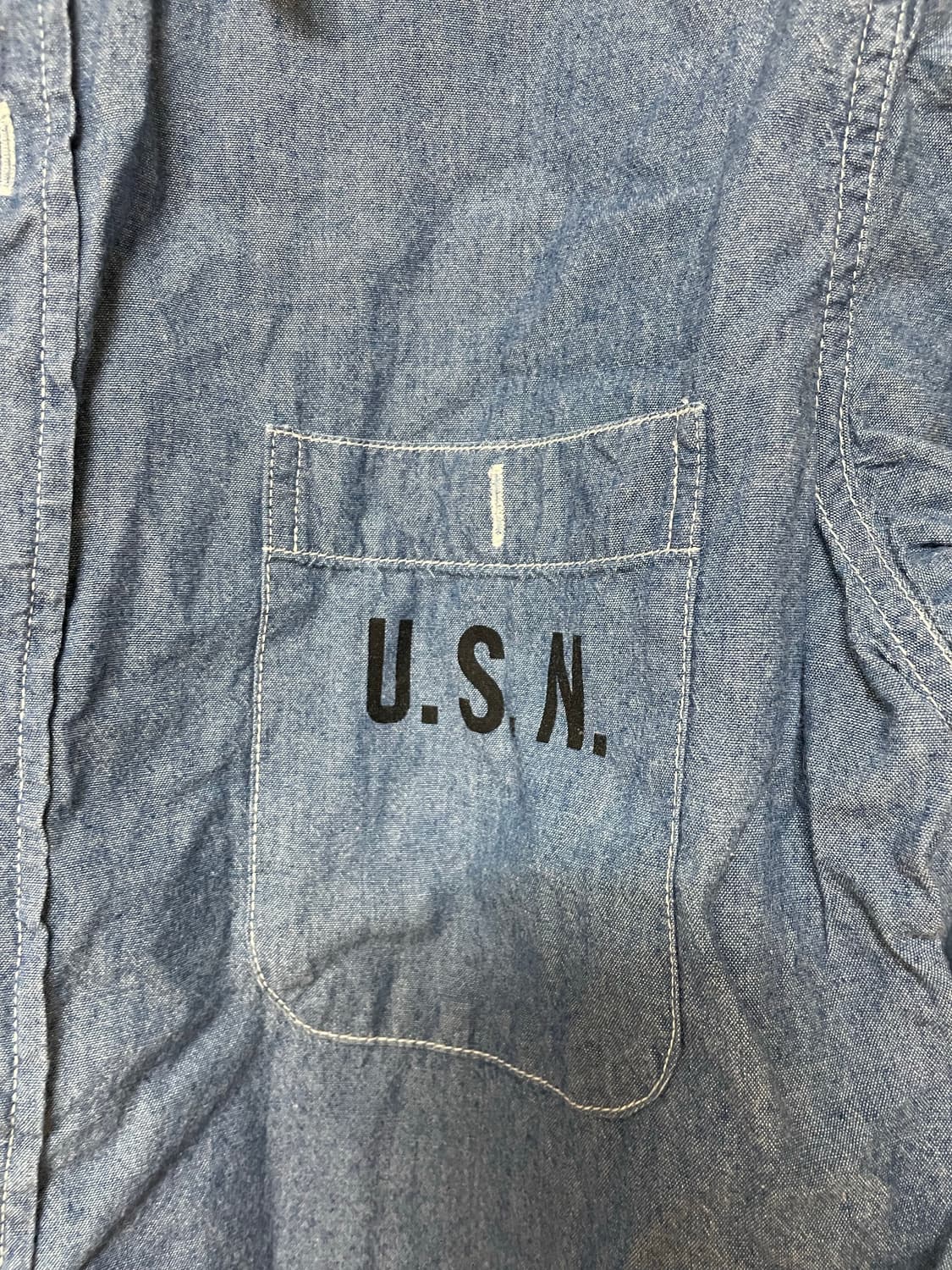 브론슨 샴브레이 셔츠 판매 상품이미지3