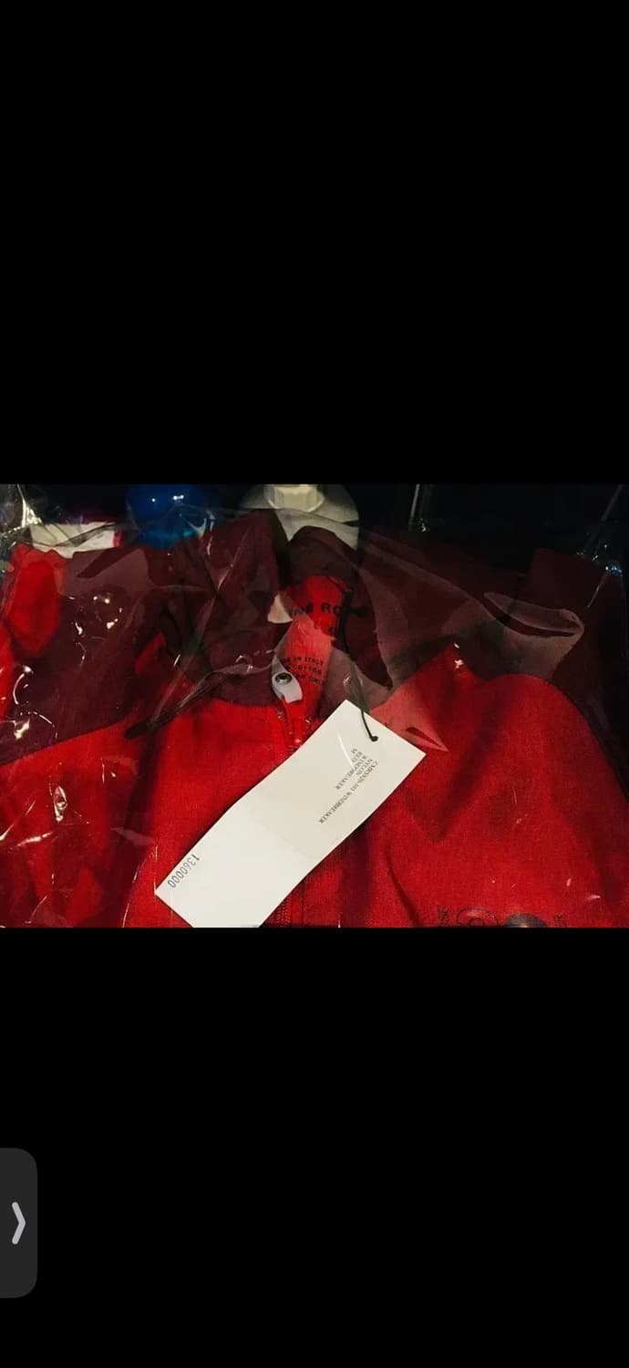 마틴로즈 martine rose윈드브레이크 오버사이즈 아노락자켓 레드 상품이미지7