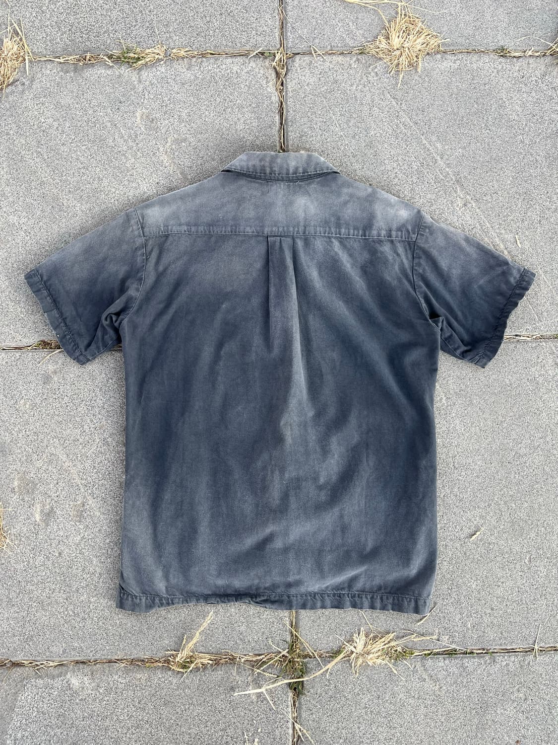 John elliott 19ss 디스트레스드 코튼 캠프 셔츠 상품이미지3