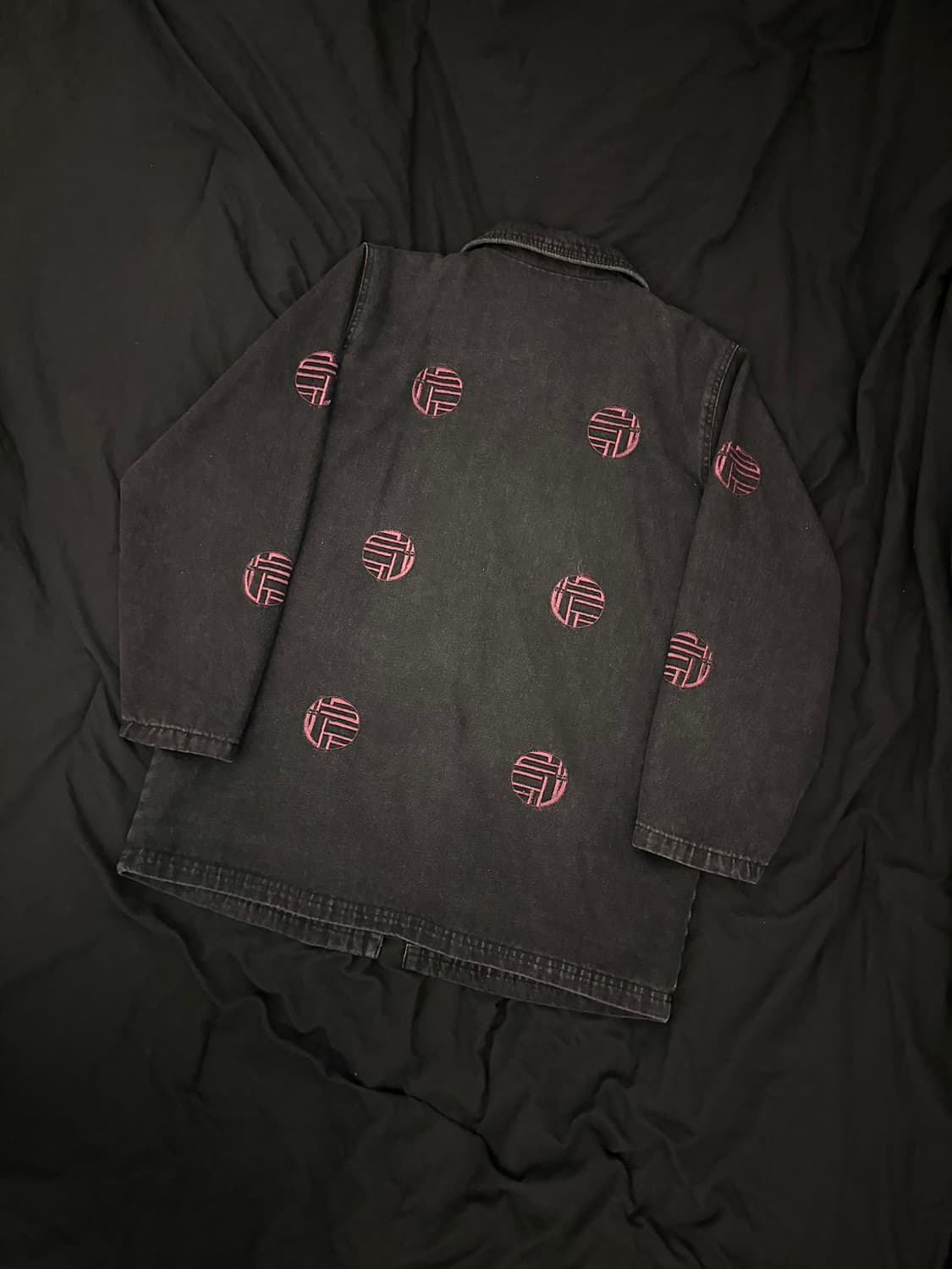 빈티지 쿵푸 가먼트워시 데님 자켓 상품이미지4