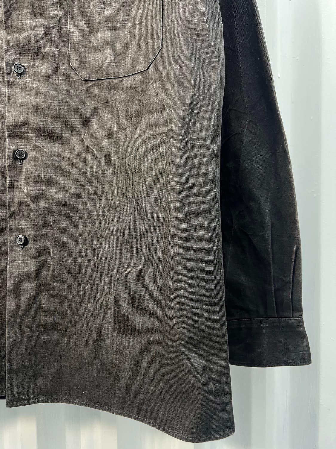 00s A.P.C. Crack shirts 상품이미지4