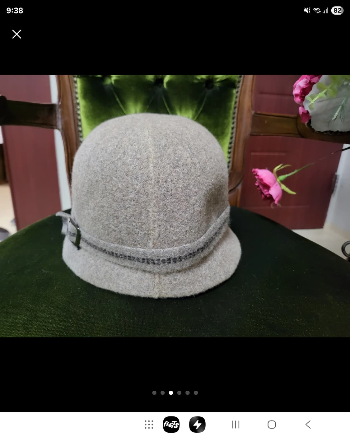 새상 울100% 클로슈 여성용 벙거지 모자 상품이미지3