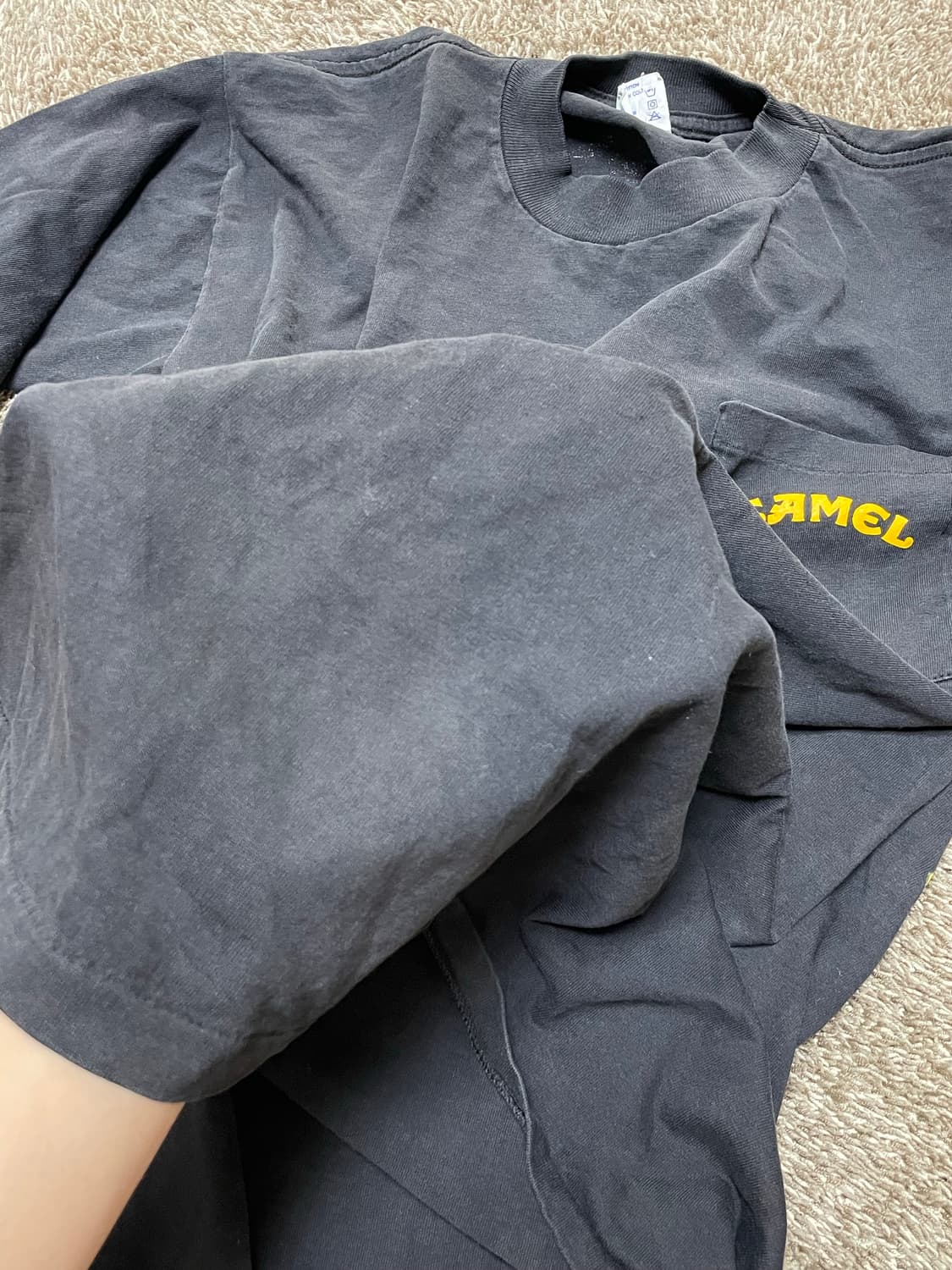 90s 카멜 롱슬리브 camel long sleeve 상품이미지4