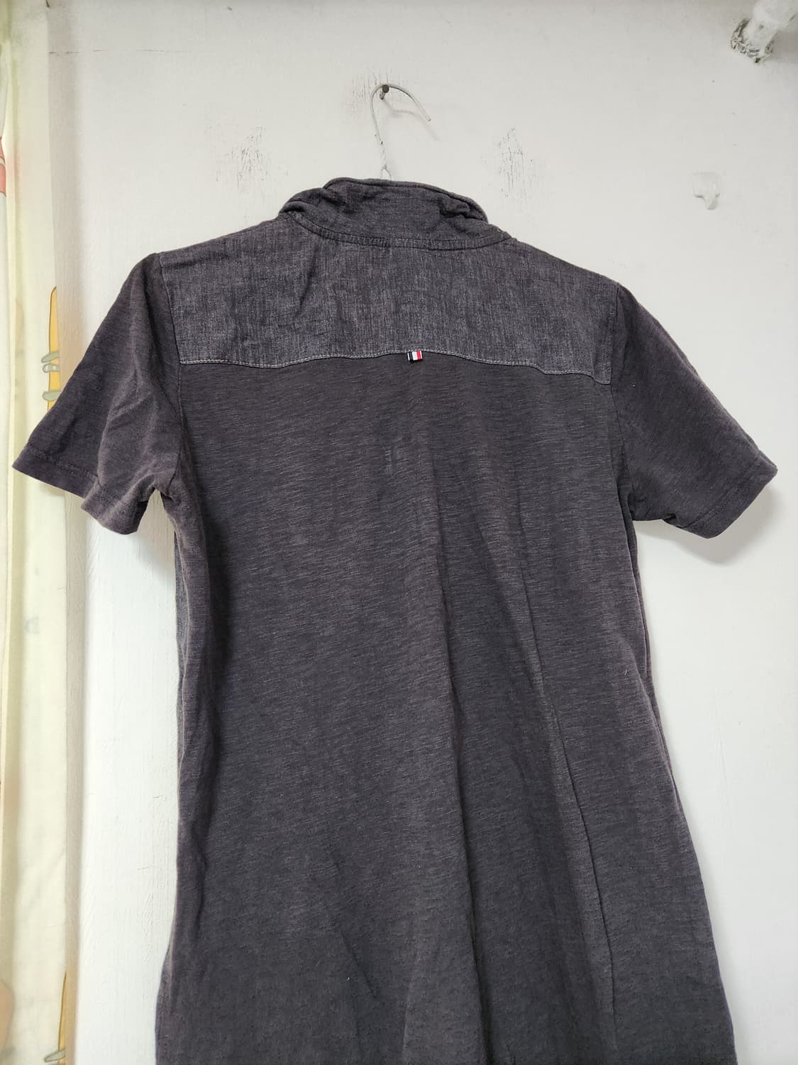 TAKE 반팔 셔츠 원피스 차콜 90~95 상품이미지5