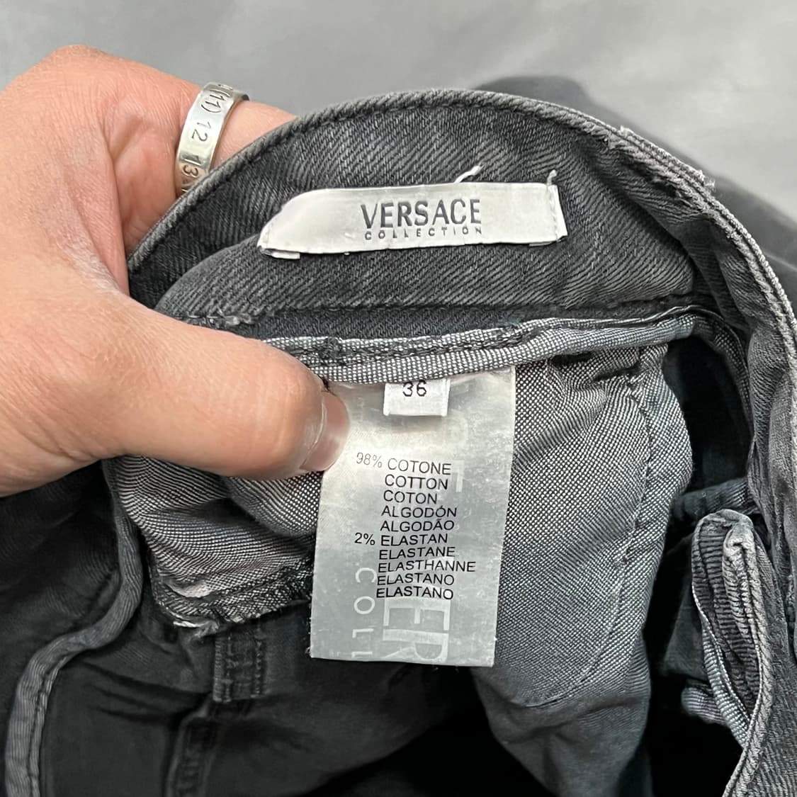  베르사체 컬랙션 데님 팬츠 y14942 상품이미지7