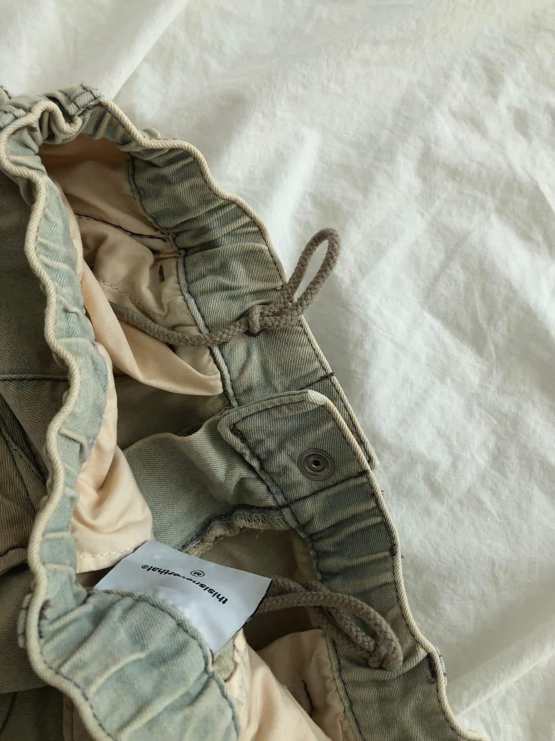 디스이즈네버댓 Crazy Multi Zip Pant-Tint 카고팬츠 상품이미지4