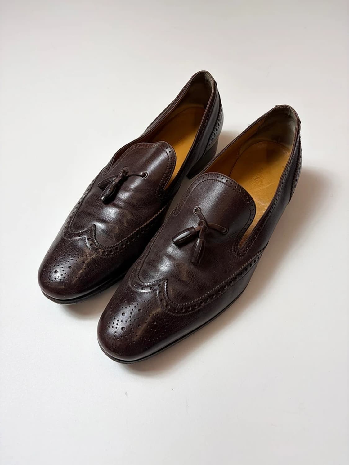 에르메스 90's OG 테슬 로퍼 구두 Q1464 상품이미지3