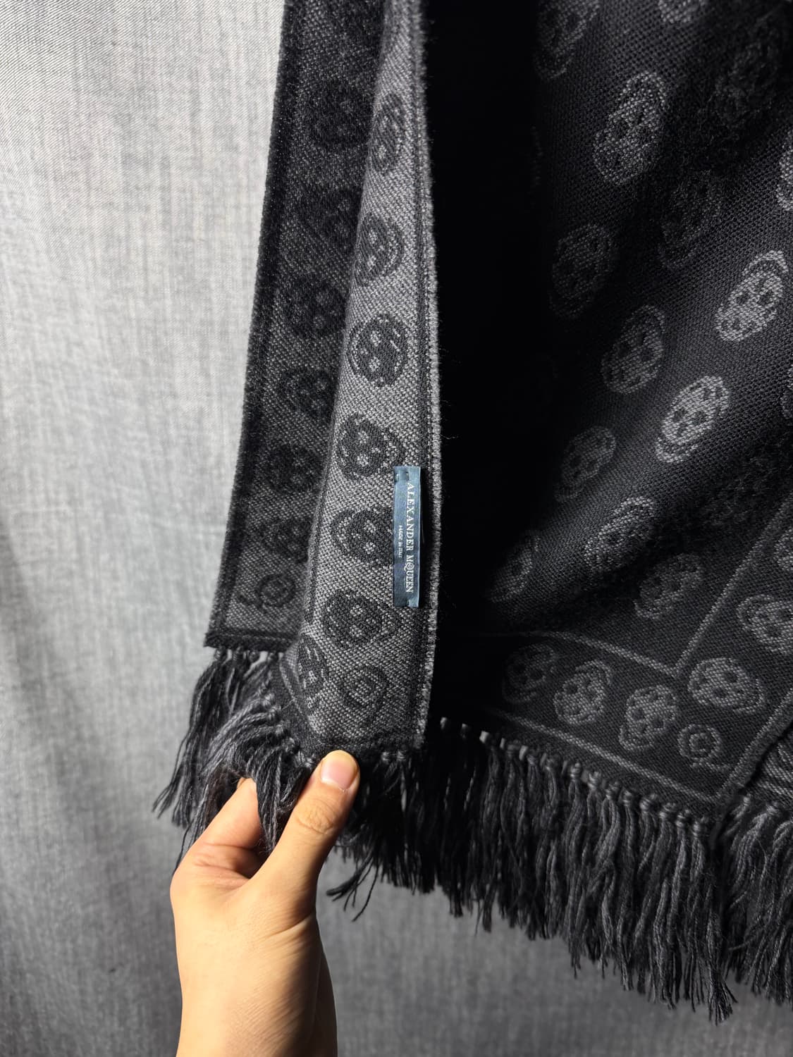 알렉산더맥퀸 스컬 머플러 상품이미지8