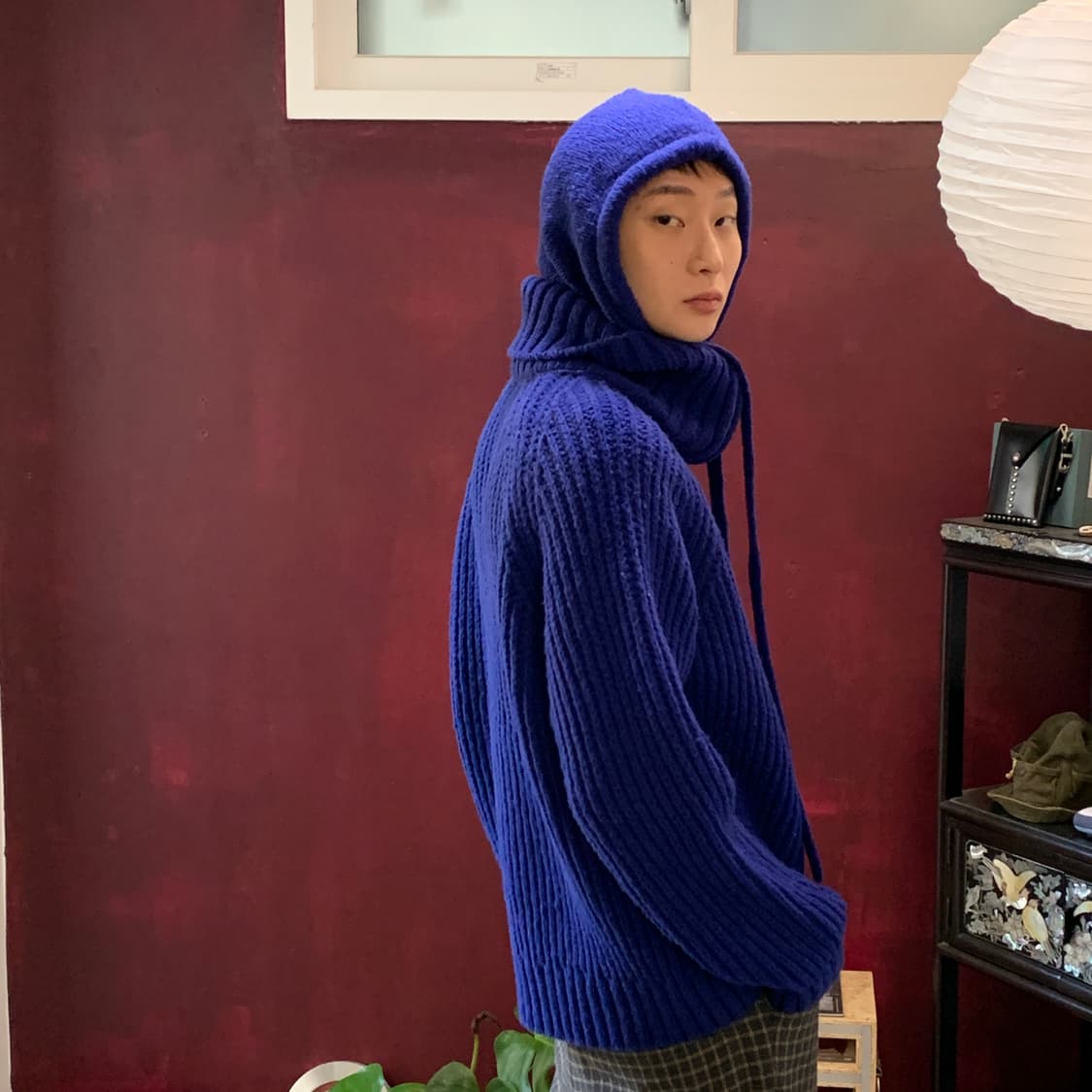 Bed J.W. Ford 후드 하이넥 스웨터 상품이미지4