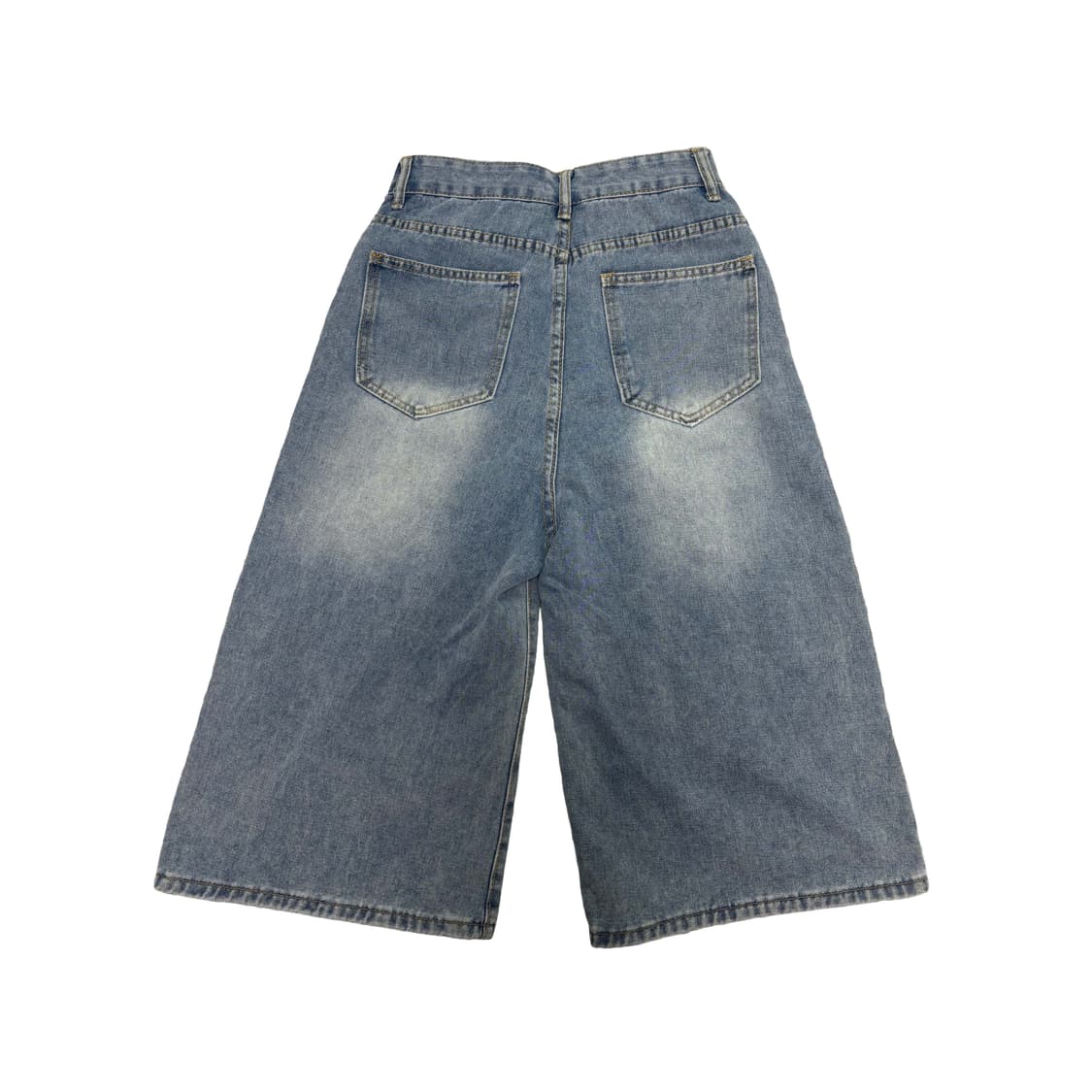 빈티지 7부 버뮤다 데님 팬츠 상품이미지2
