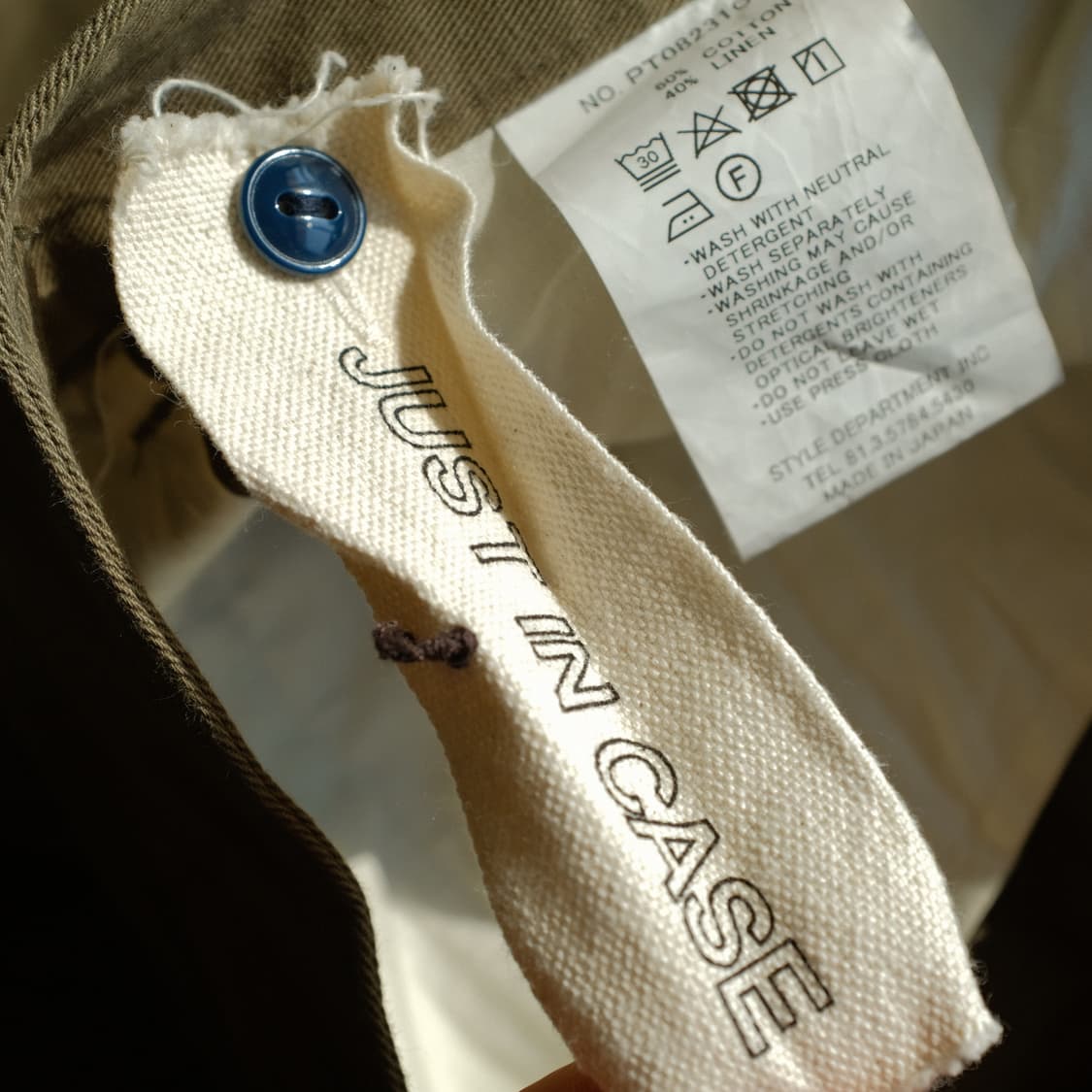 Made In JAPAN Still By Hand One Tuck Pan 상품이미지6