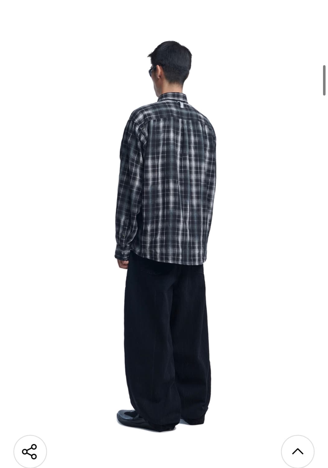 (새상품)(L) 노매뉴얼 O.D CHECK SHIRT 체크셔츠 판매 상품이미지3