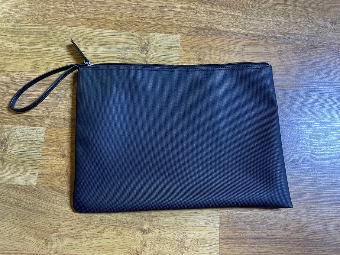 라코스테 pvc 클러치백 블랙 상품이미지7