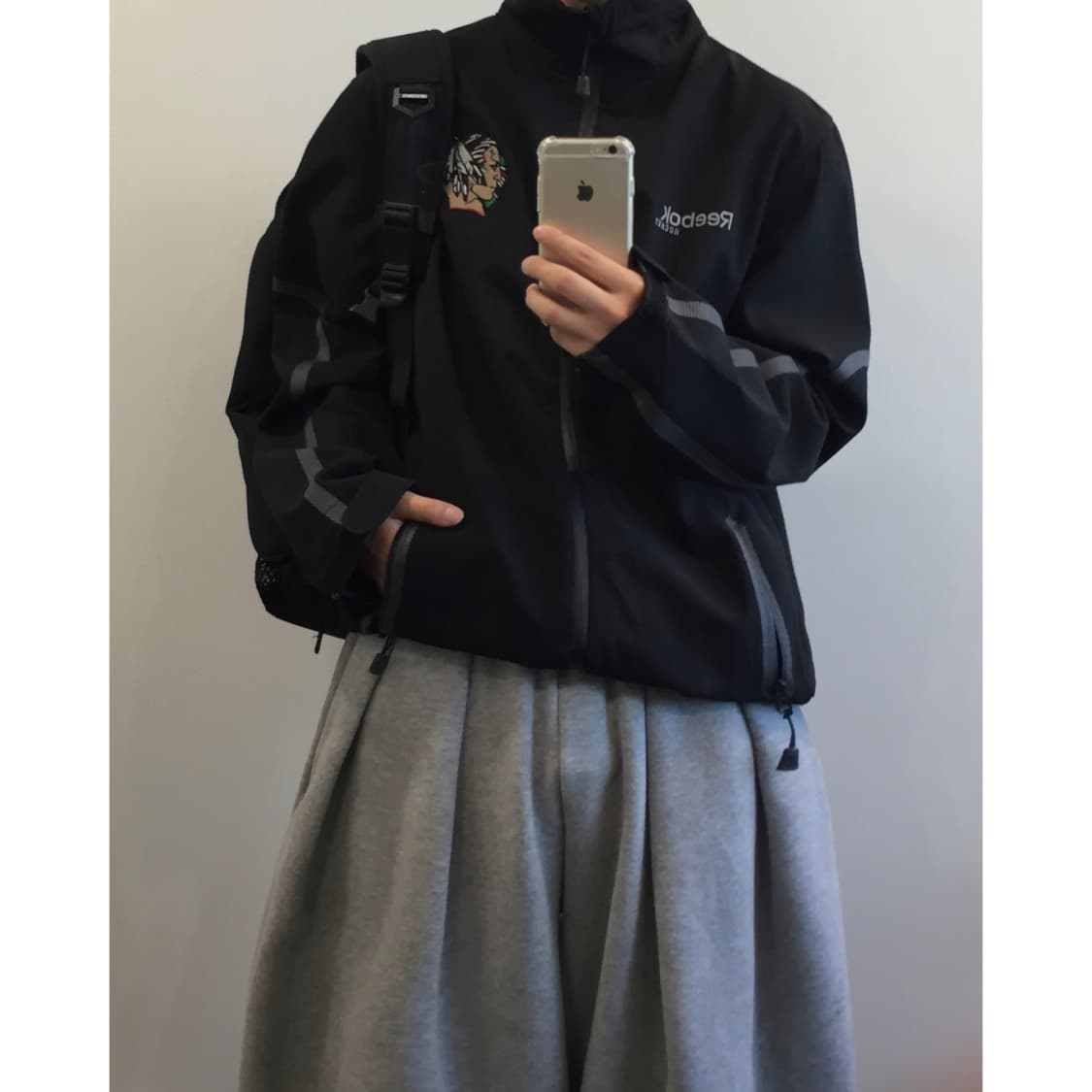 Reebok 리복 올드스쿨 팀 배색 트랙탑 집업 상품이미지2