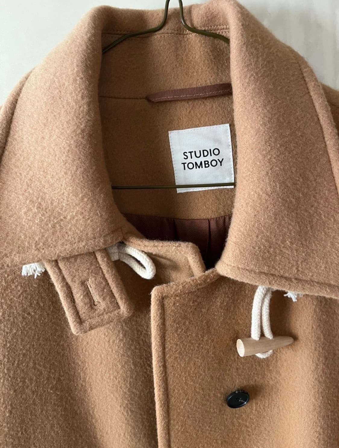 [톰보이] 떡볶이코트 베이지 판매 (사이즈프리) 상품이미지4