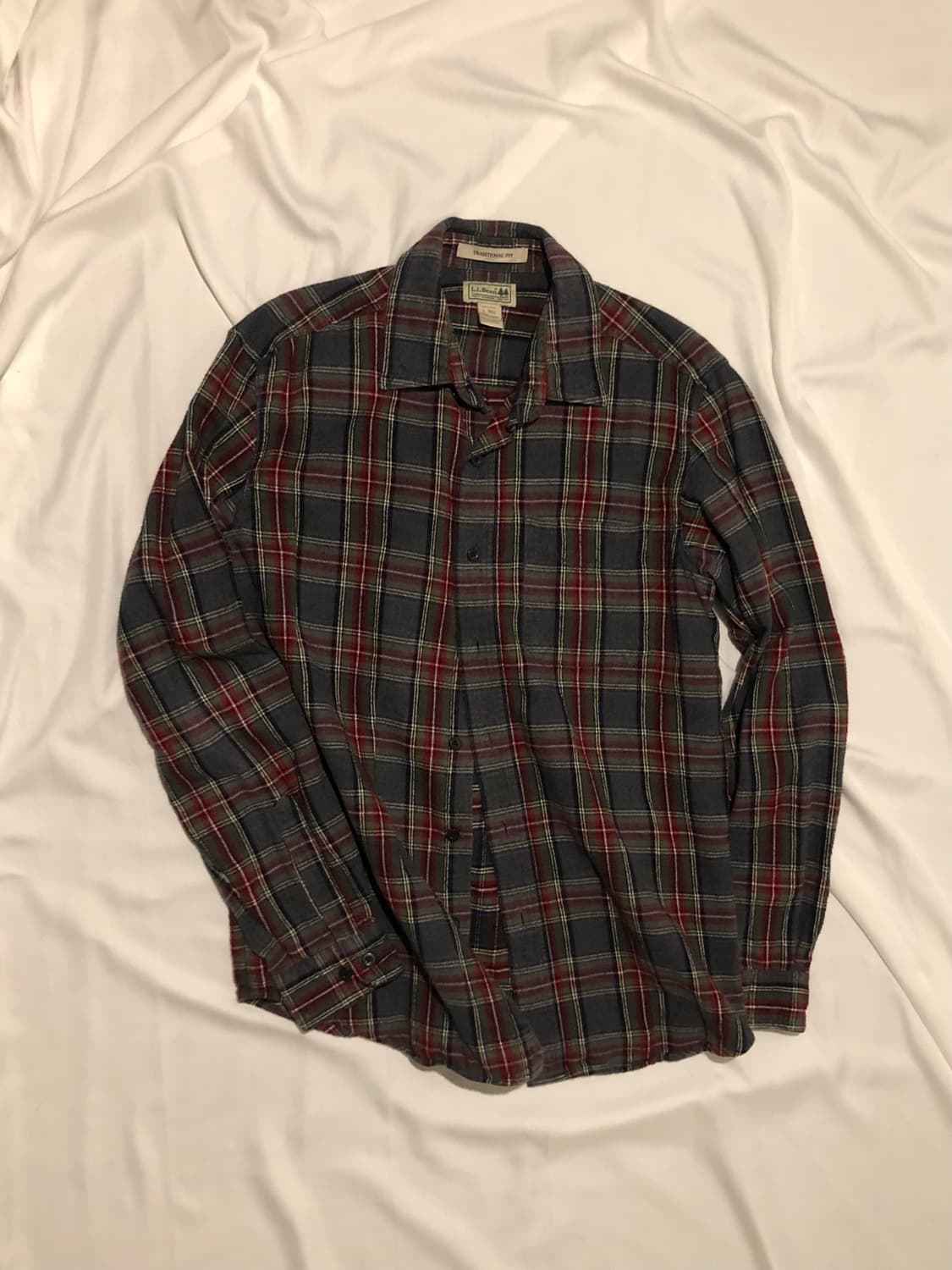 LL.Bean 엘엘빈 플란넬 체크 셔츠 상품이미지1