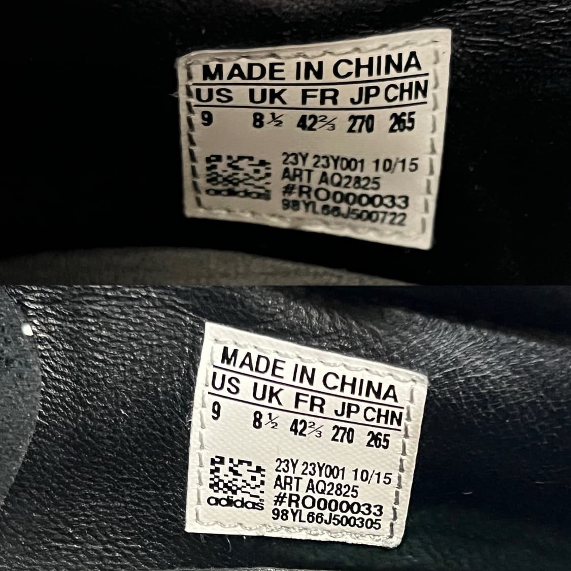 릭오웬스 아디다스 러너 레더 트리플 블랙 상품이미지7