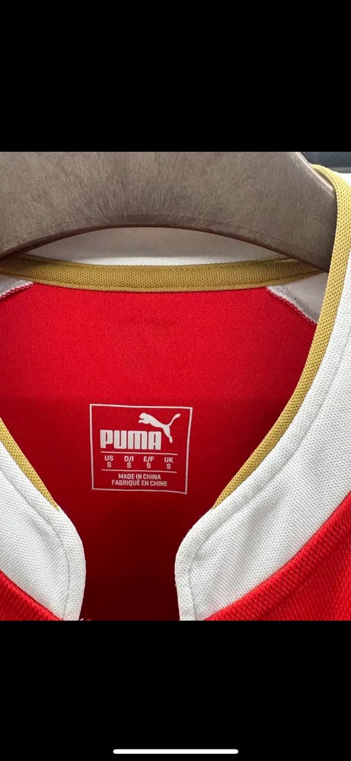 푸마 아스날 유니폼 반팔 티셔츠 H1494 상품이미지4