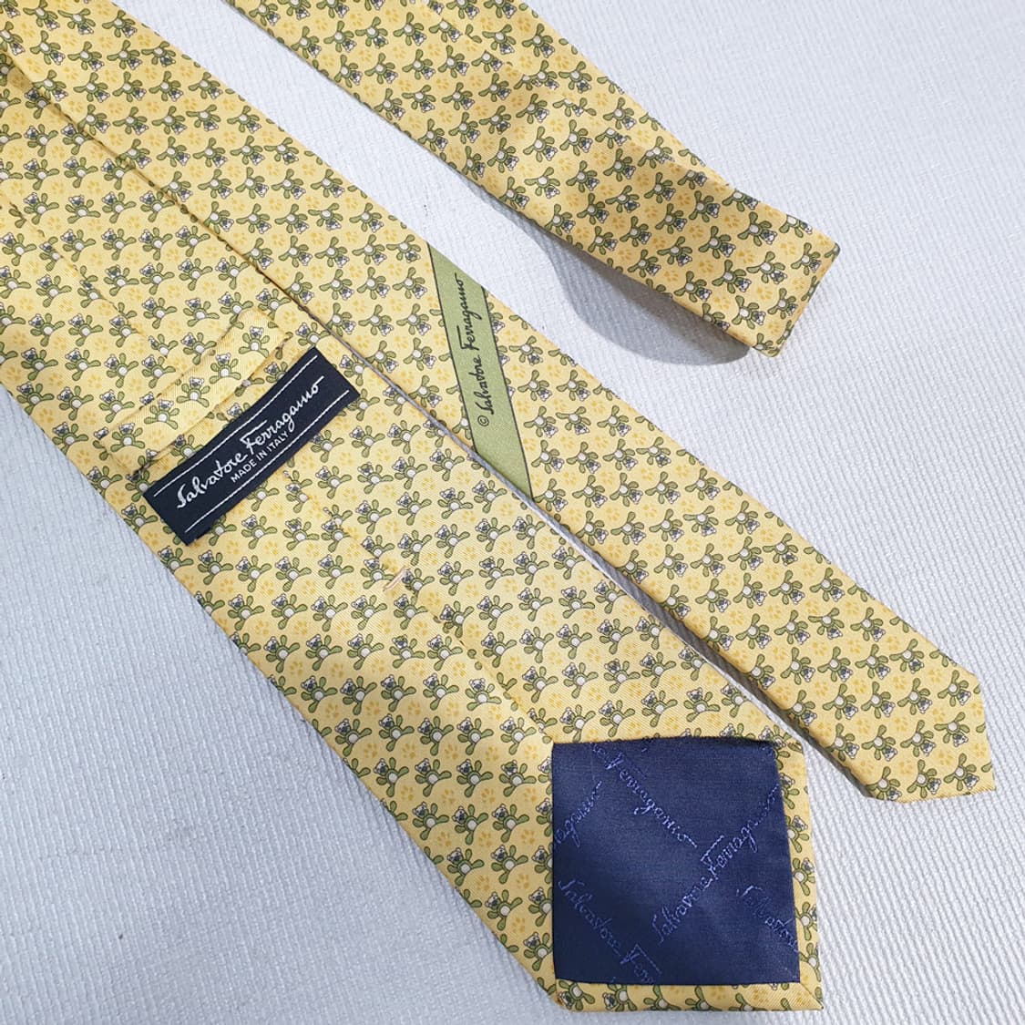 살바토레 페레가모 패턴 넥타이 상품이미지5
